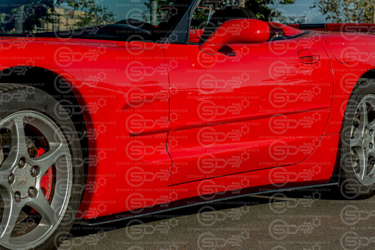1997-2004 Corvette C5 | ZR1 Style Side Skirts Rocker Panels Ground Effects (PAIR)